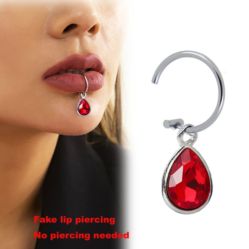 Body Jewelry Septum - 1Pc Fake Piercing Lip Clip Personality