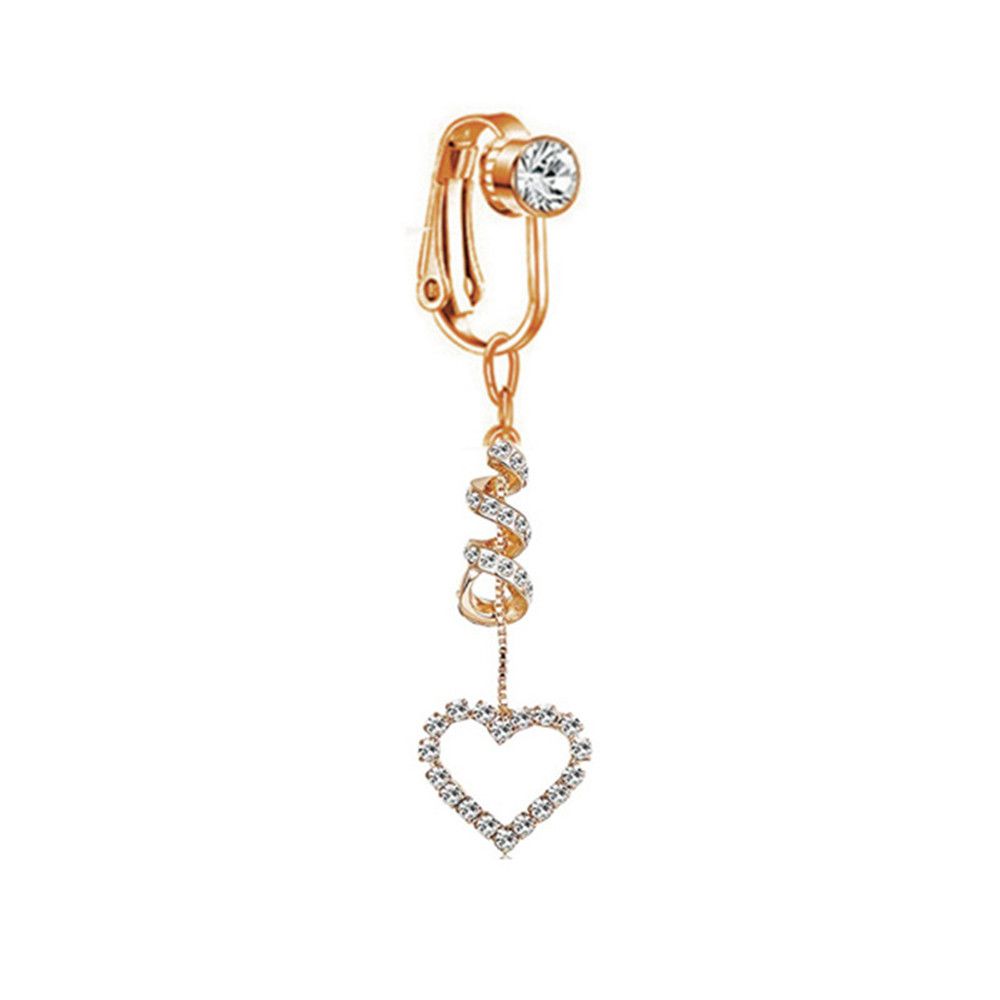 Body Jewelry Earrings - Clip On Umbilical Cartilage Clip Earring