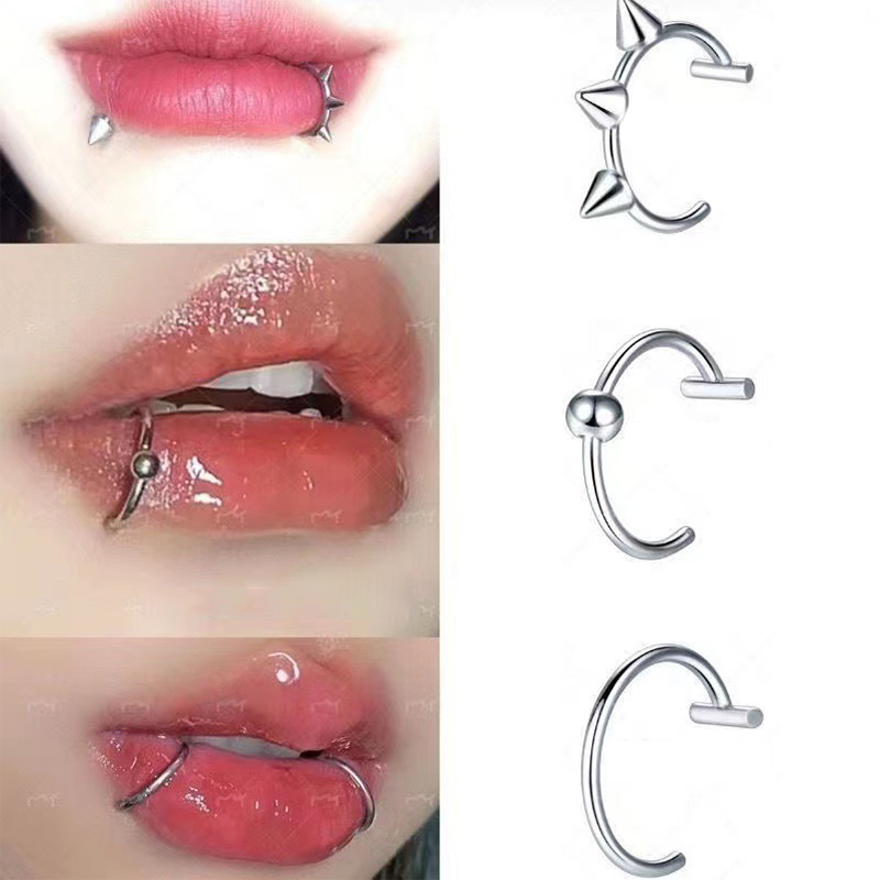 Body Jewelry Earrings - 1Pc Stainless Steel Fake Nose Ring