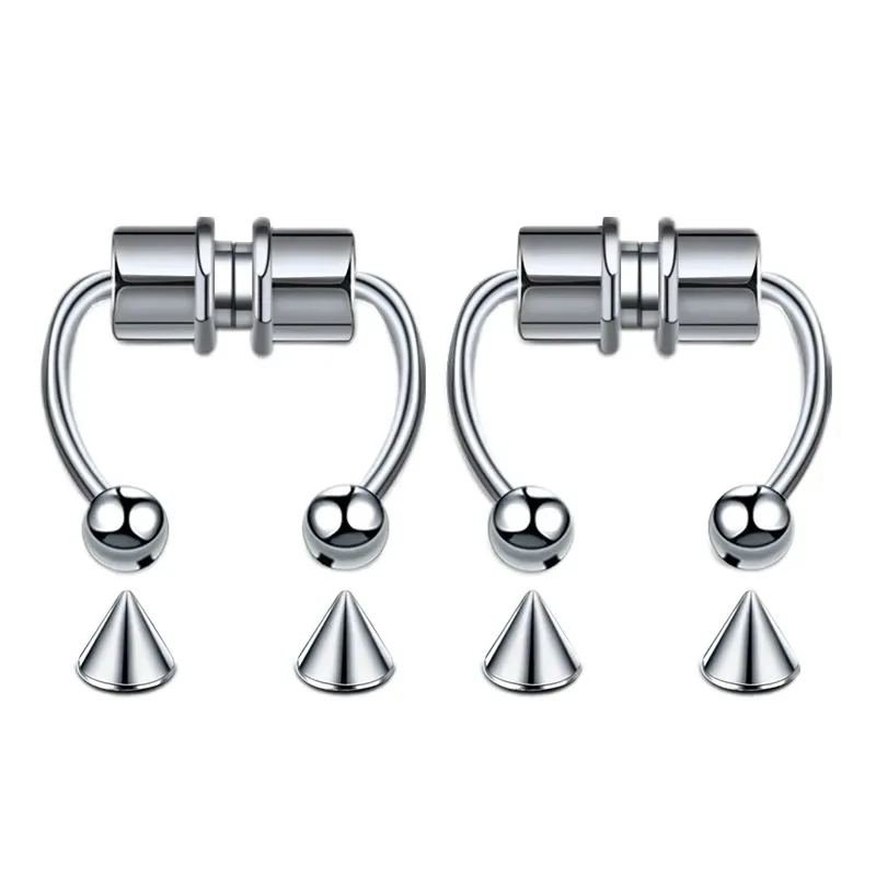 1/2/3Pcs Fake Magnetic Nose Ri - Body Jewelry Septum review and price