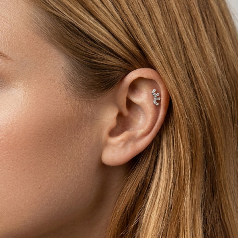 1 Pcs ASTM Titanium Helix Pier - Helix Cartilage Ring review and price