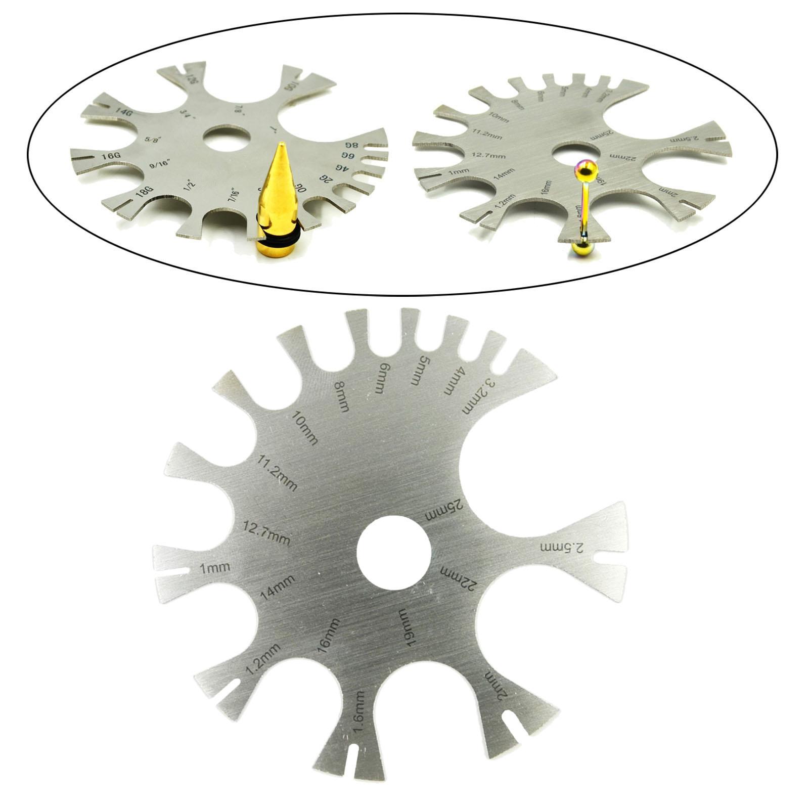 Body Jewelry Piercings Gauge P - Body Jewelry Measurements review and price