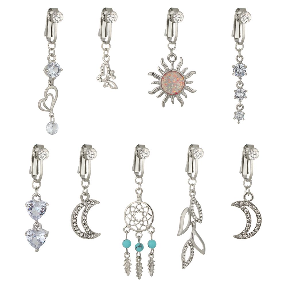 Faux Fake Belly Butterfly Fake - Body Jewelry Earrings review and price