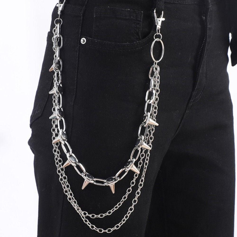 Unisex Hip Hop Punk Rock Metal - Body Jewelry Waist review and price