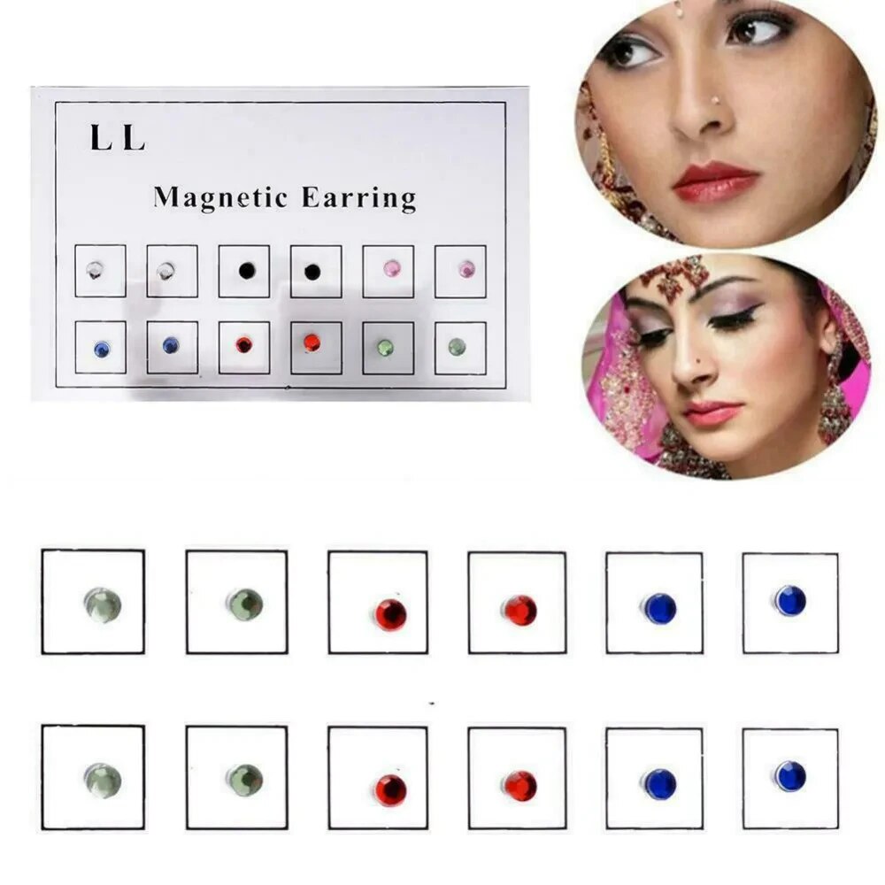 12PCS/Card Fake Cheater Non Pi - Body Jewelry Ear Piercing review and price