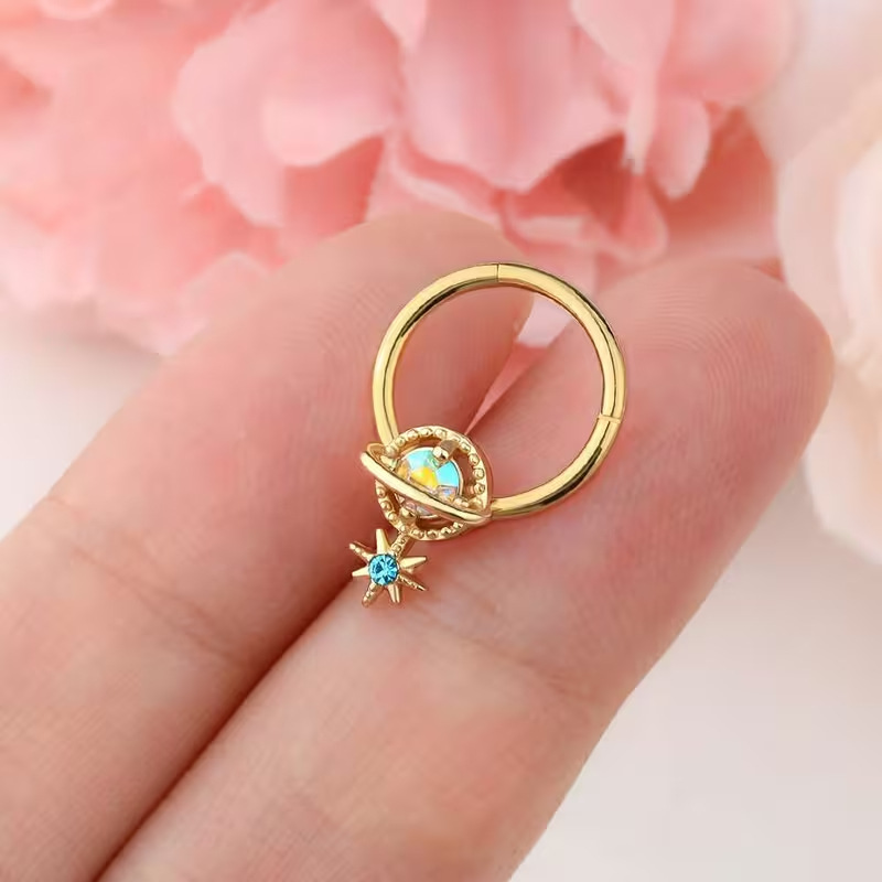 Septum Rings Planet Jewelry Su - Helix Cartilage Ring review and price