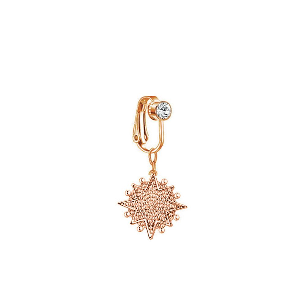 Clip On Umbilical Cartilage Cl - Body Jewelry Earrings review and price