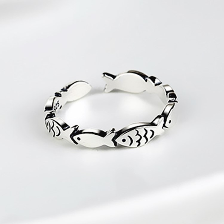 925 Sterling Silver Fish ​Adju - Body Jewelry Wholesale review and price