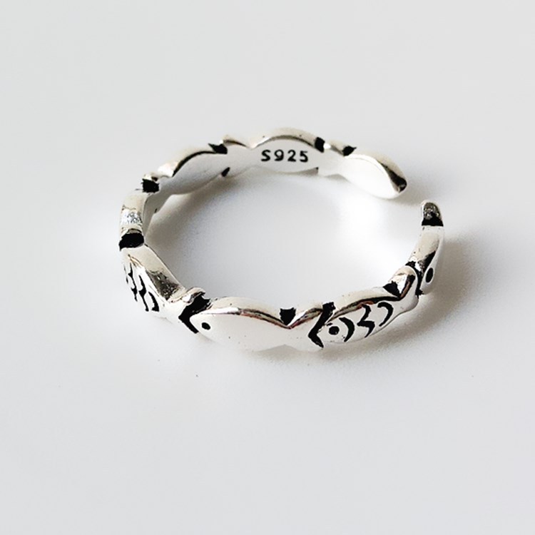 925 Sterling Silver Fish ​Adju - Body Jewelry Wholesale review and price