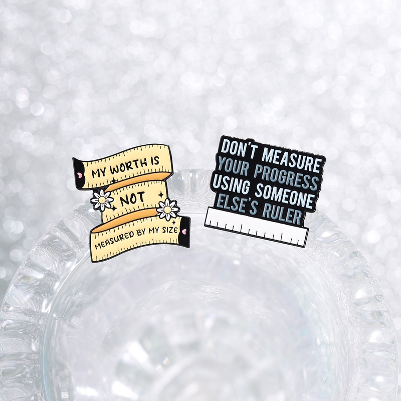 Body Positive Enamel Pins My W - Body Jewelry Measurements review and price