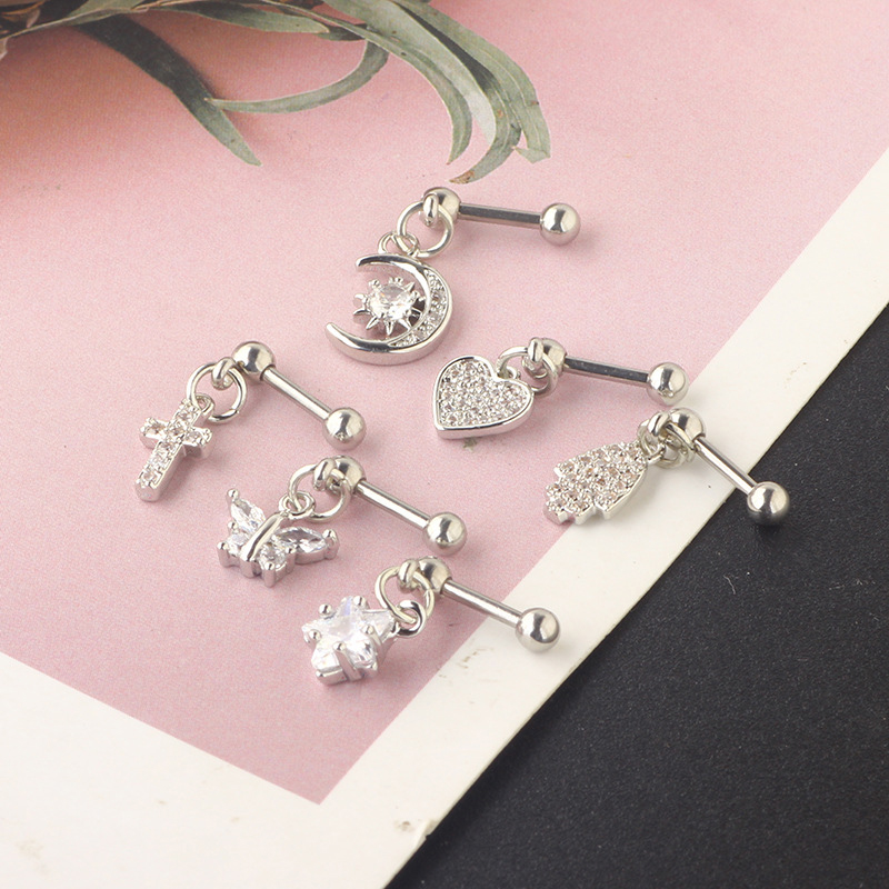 (.) Zircon Earrings Helix Ear  - Helix Cartilage Ring review and price