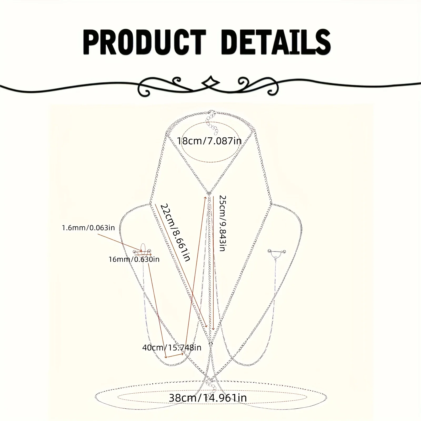 1pc  Elegant & Sexy Body Chain - Body Jewelry Nipple Rings review and price