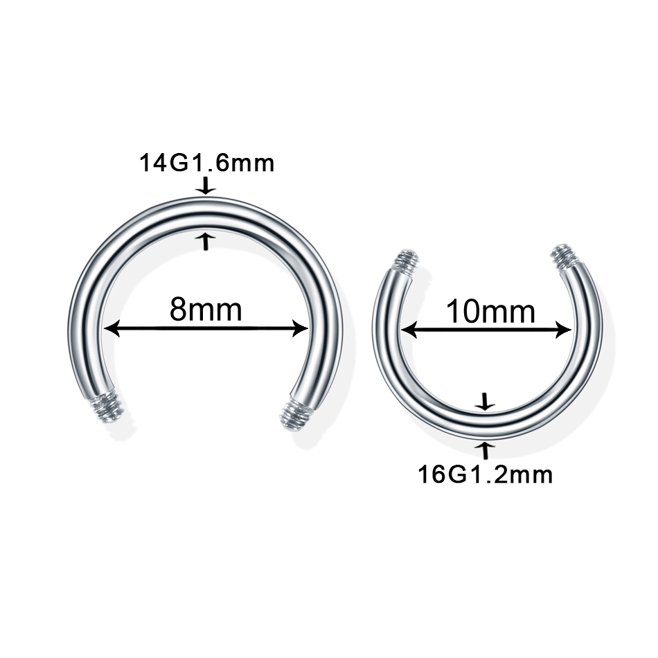 100pcs/lot Steel Earring Barbe - Body Jewelry Nipple Rings review and price