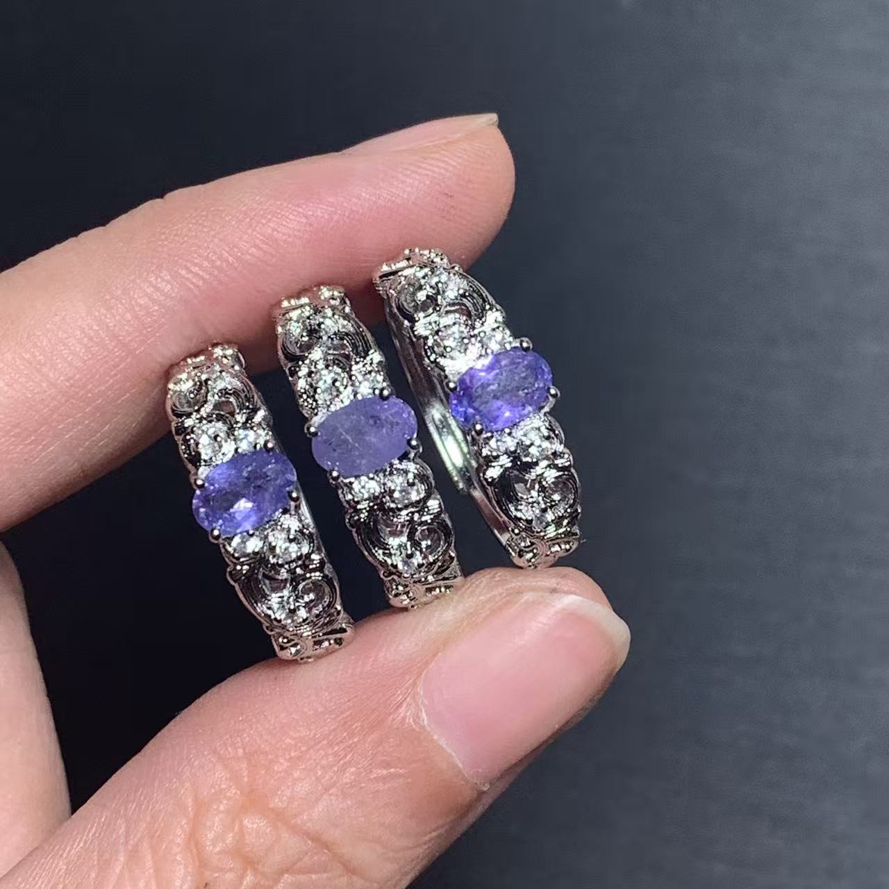 Natural Tanzanite Ring Adjusta - Body Jewelry Wholesale review and price