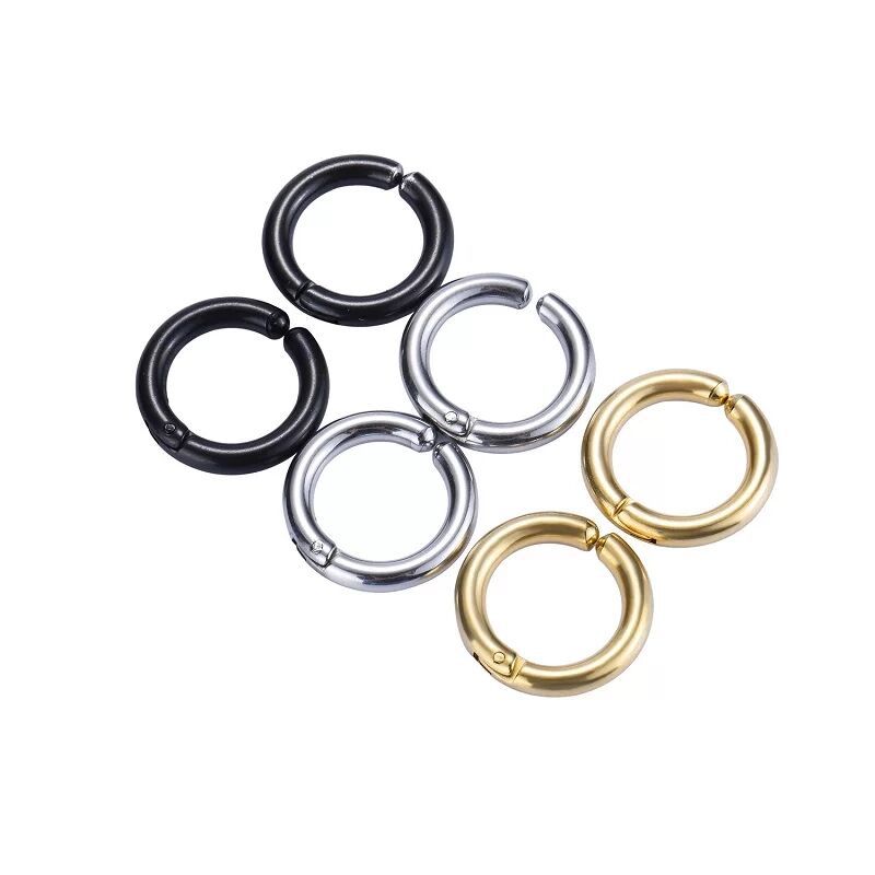 2/6Pcs Fake Huggie Hoop Earrin - Body Jewelry Earrings review and price