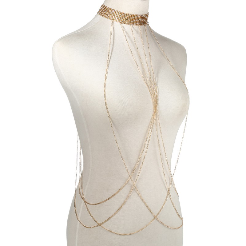 Gold Color Body Chain Women  R - Body Jewelry Waist review and price