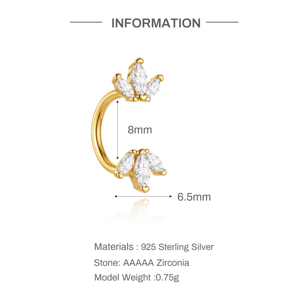 CANNER 1PC 925 Sterling Silver - Helix Cartilage Ring review and price