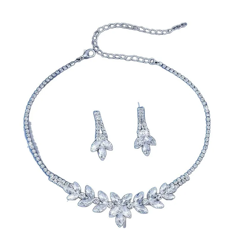 Exquisite Rhinestone Choker Ea - Body Jewelry Earrings review and price