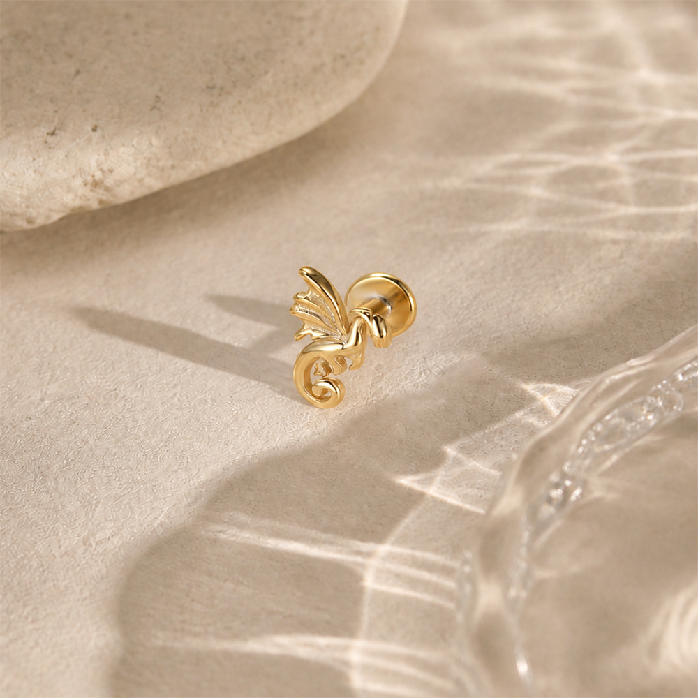 CANNER 925 Sterling Silver Fly - Body Jewelry Ear Piercing review and price