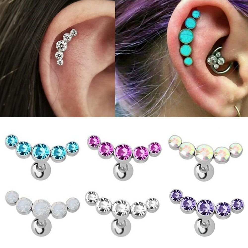 1Pcs Fashion 16G Stainless Ste - Body Jewelry Ear Piercing review and price