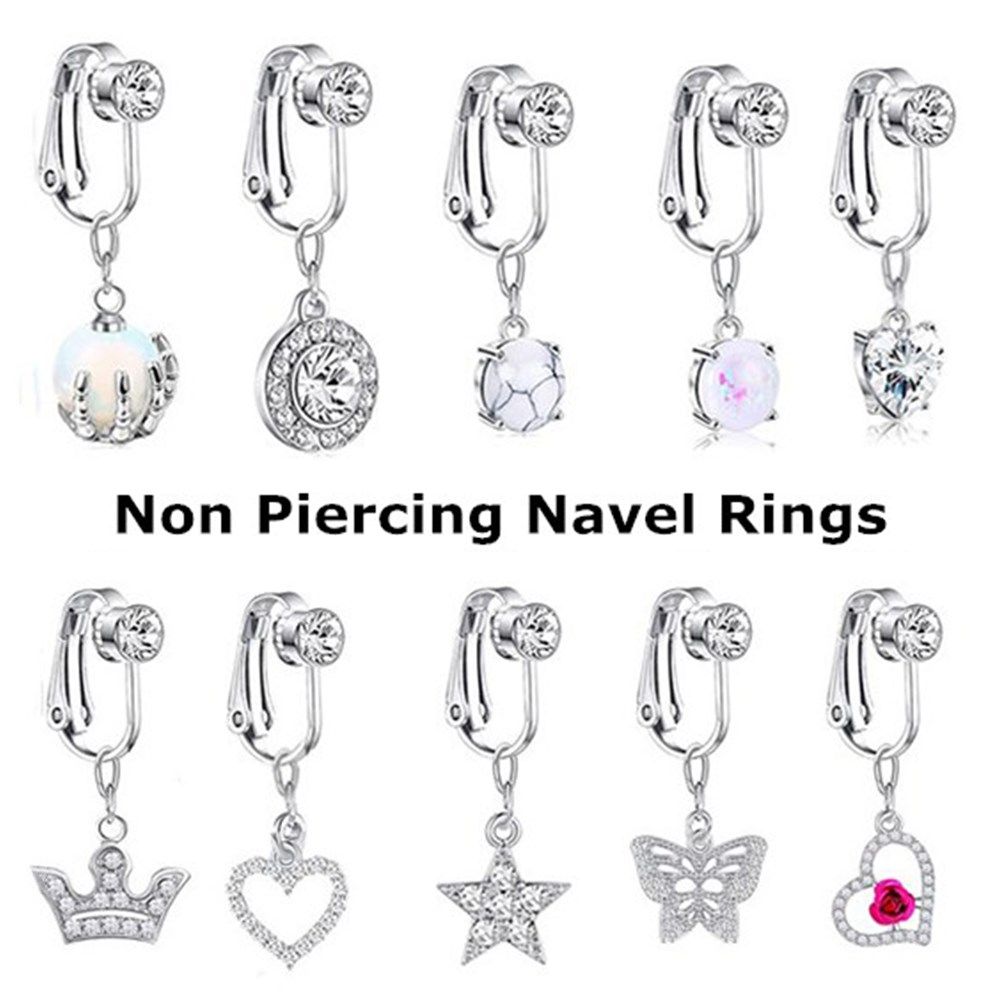 Accessories Women Clip On Earr - Body Jewelry Earrings review and price