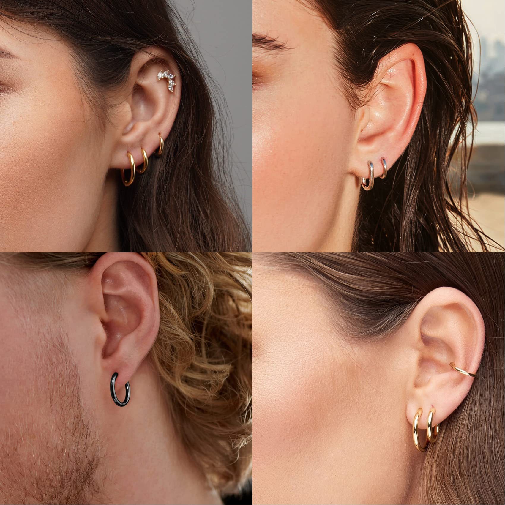 9/11/13/15/20/25mm Solid Silve - Helix Cartilage Ring review and price