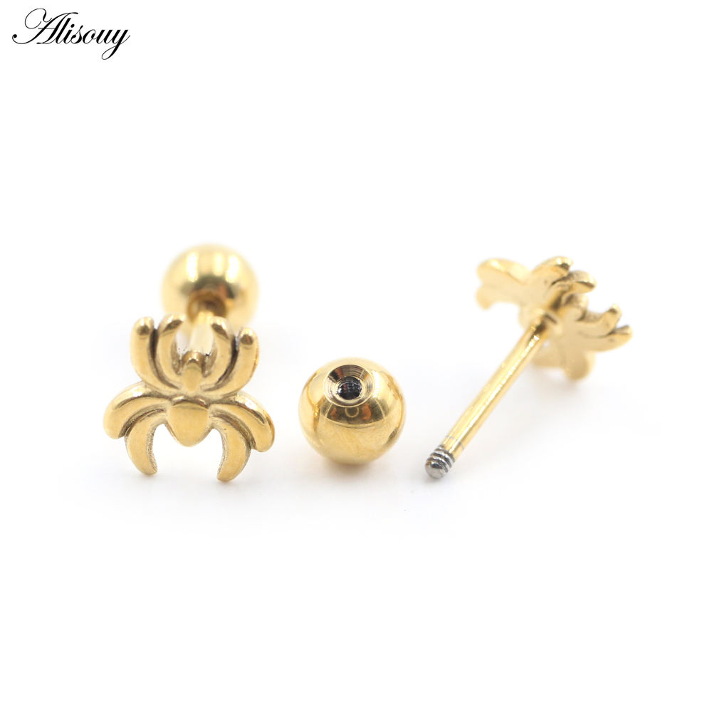 2PC Titanium Cross Spider Snak - Helix Cartilage Ring review and price