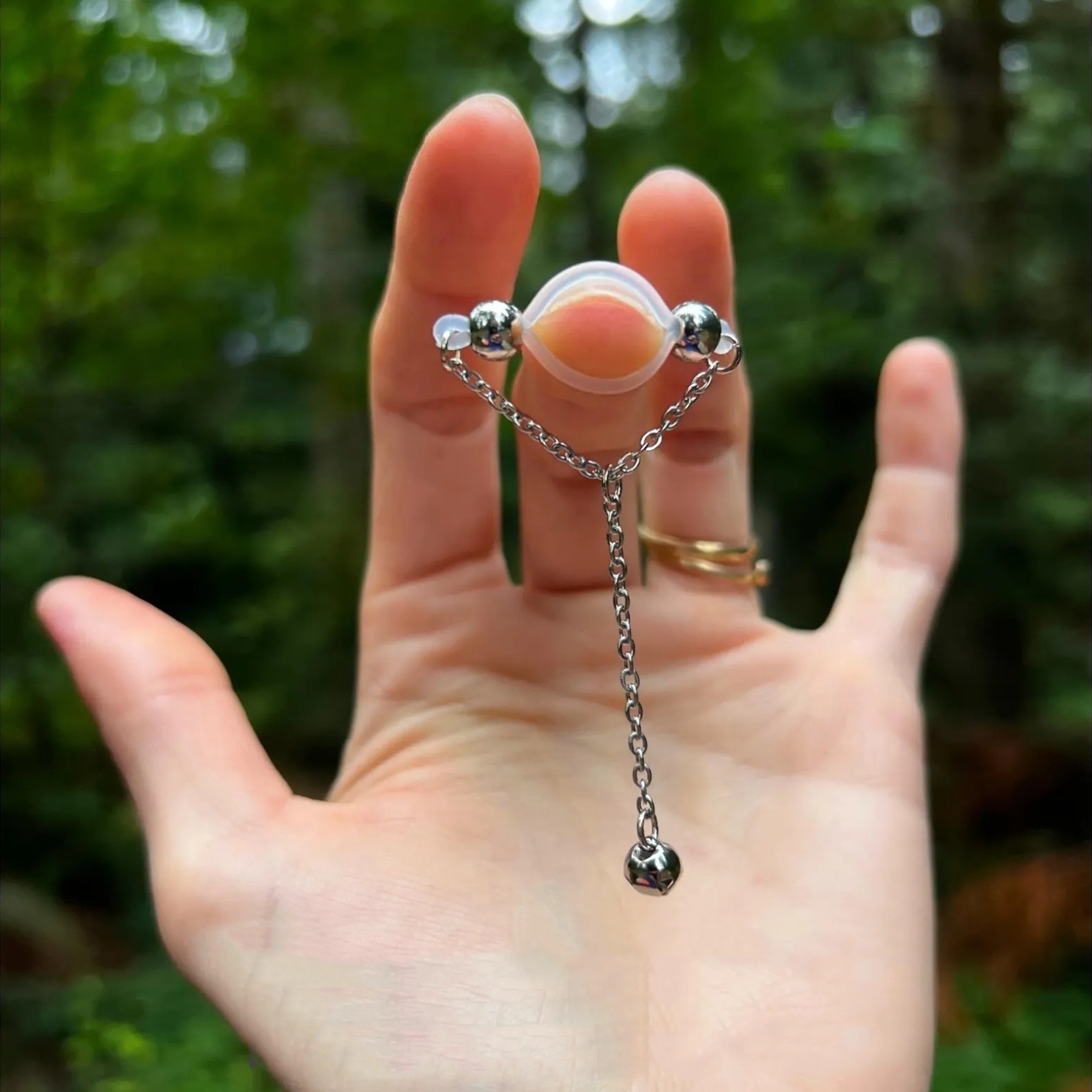 1 Pair Adjustable Fake Nipple  - Body Jewelry Nipple Rings review and price