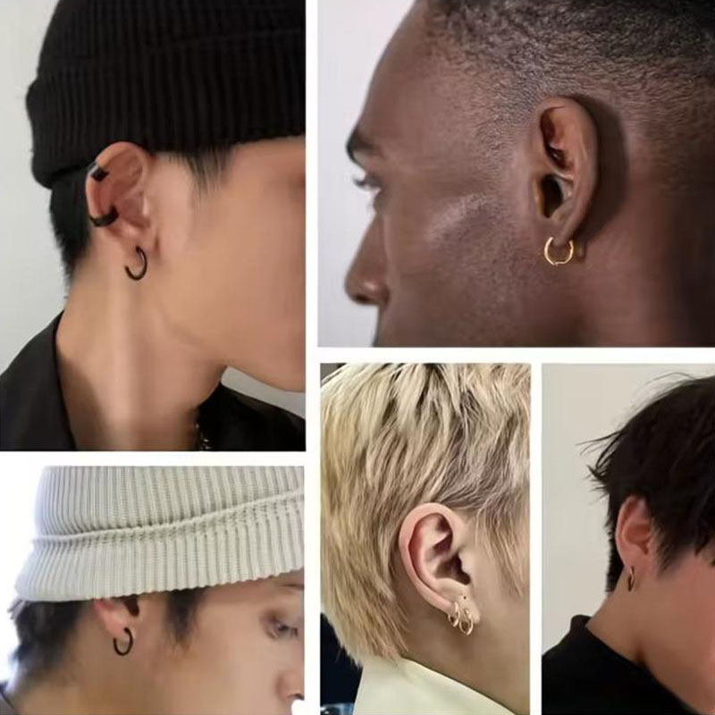 5Pcs Minimalist Unisex Cartila - Helix Cartilage Ring review and price