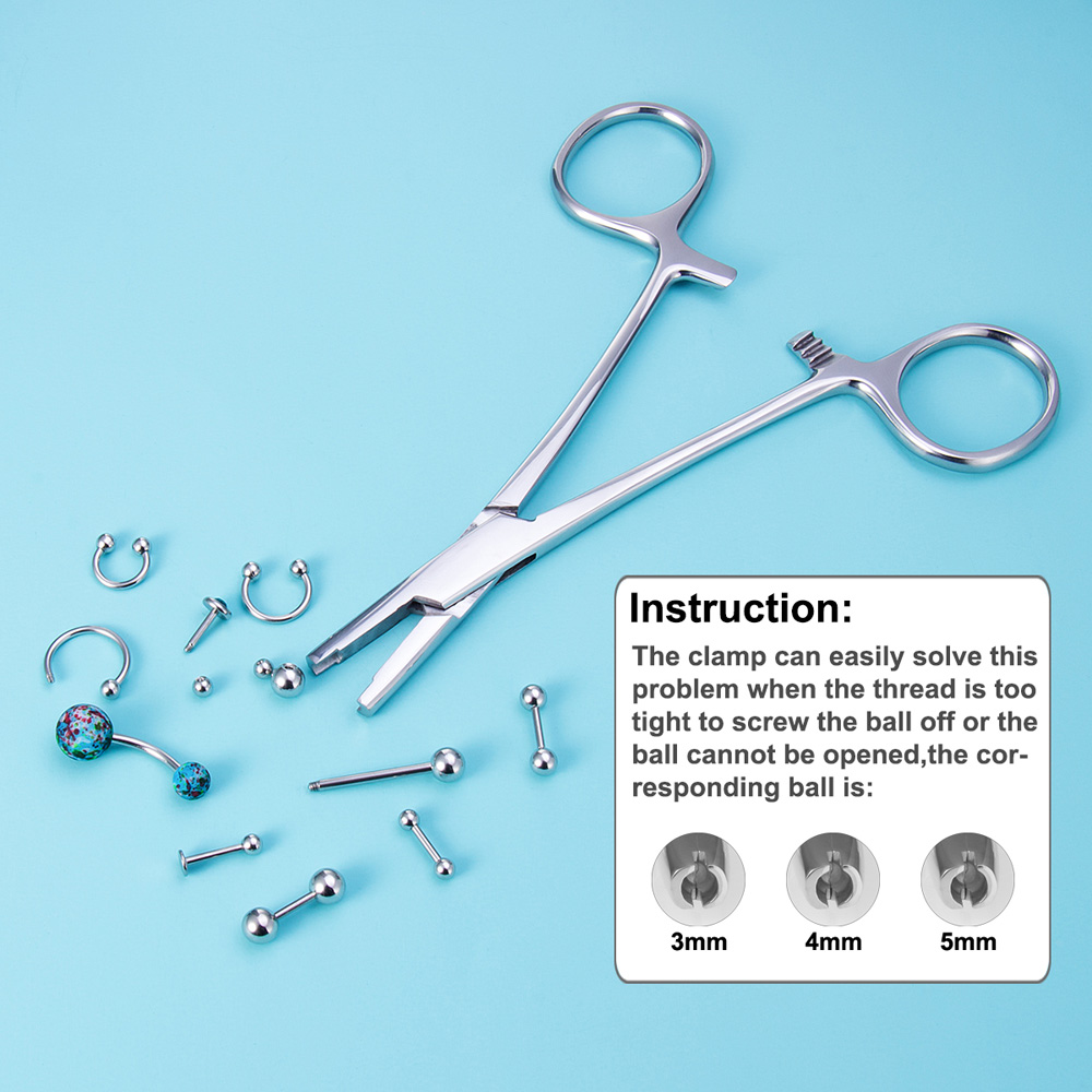 Body Piercing Tool Needle Pipe - Body Jewelry Ring Opening Pliers review and price