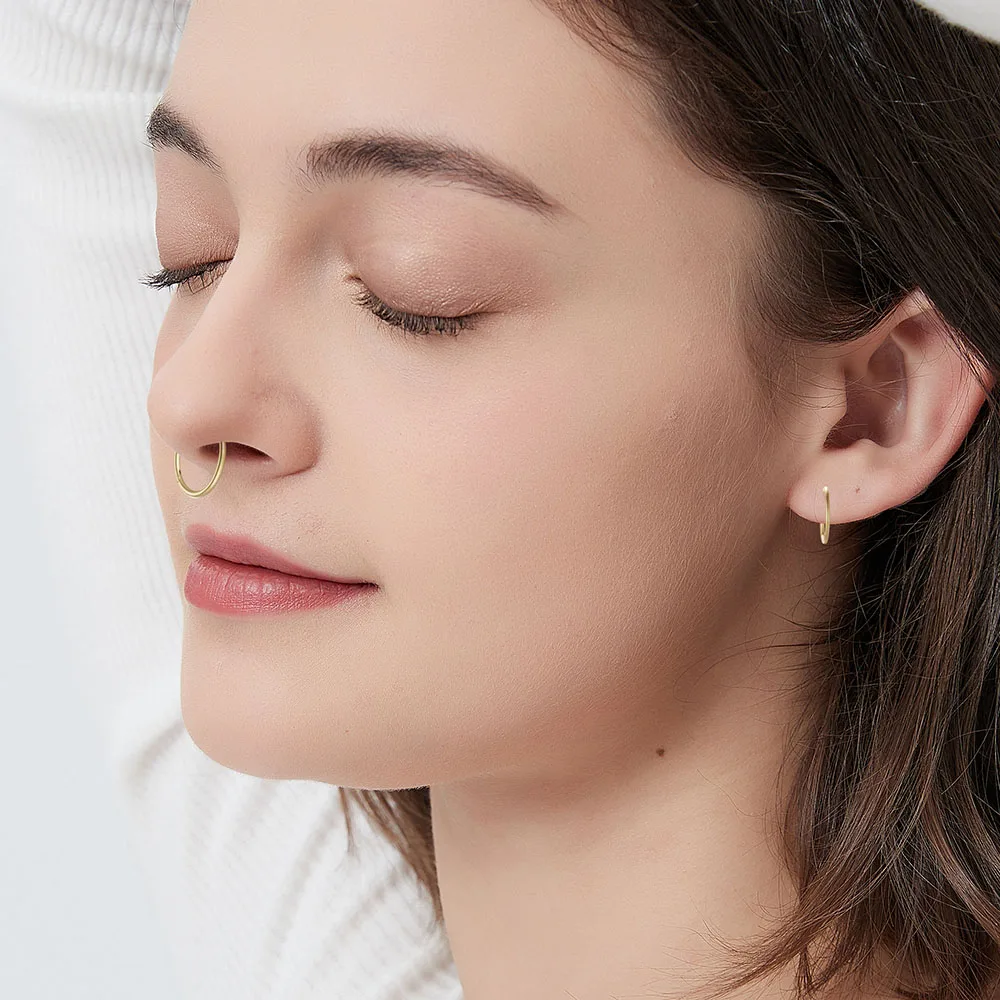 2/6PCS Seamless 316L Stainless - Body Jewelry Septum review and price